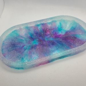 Handcrafted Resin Mini Tray